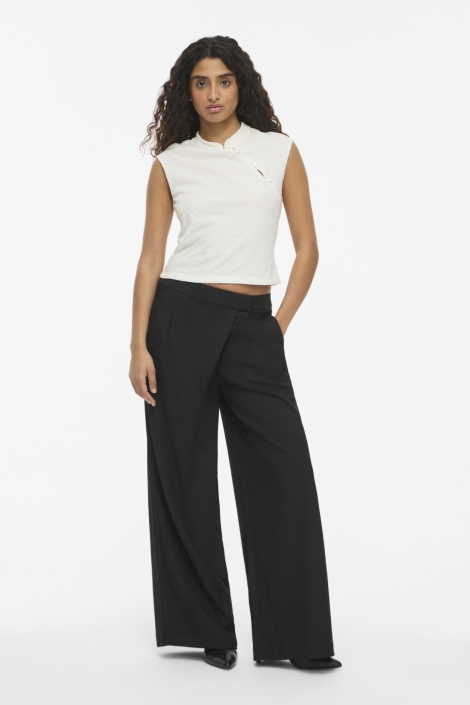 Noisy may zwarte dames broek | Model