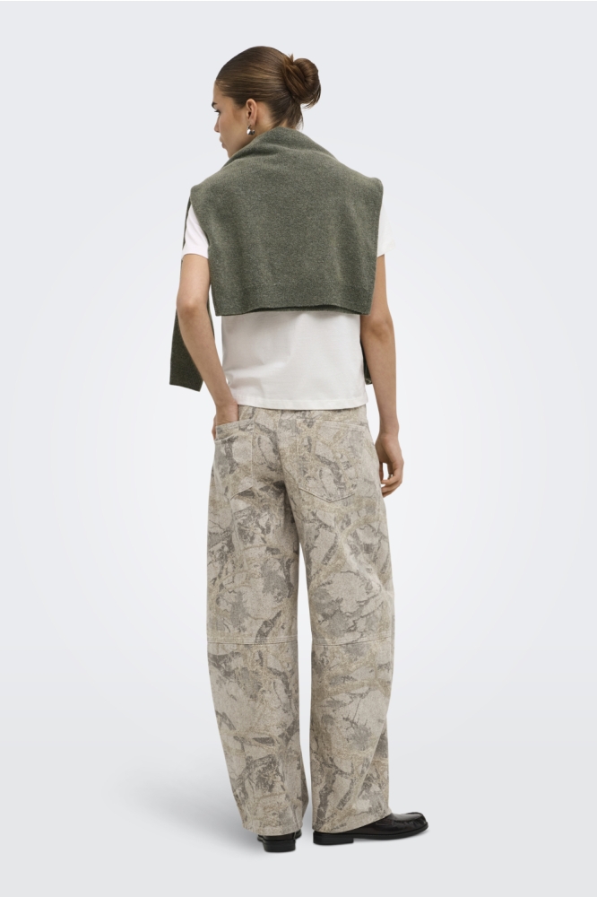 Only beige dames jeans | Model