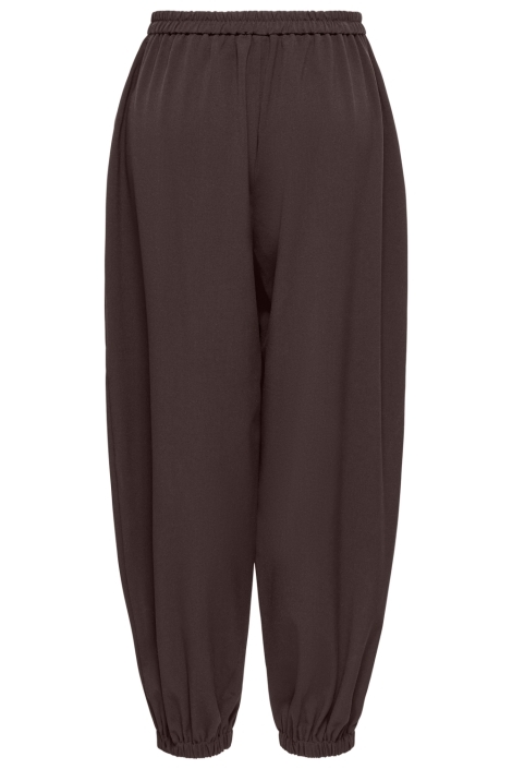 Only bruine dames broek | Achteraanzicht