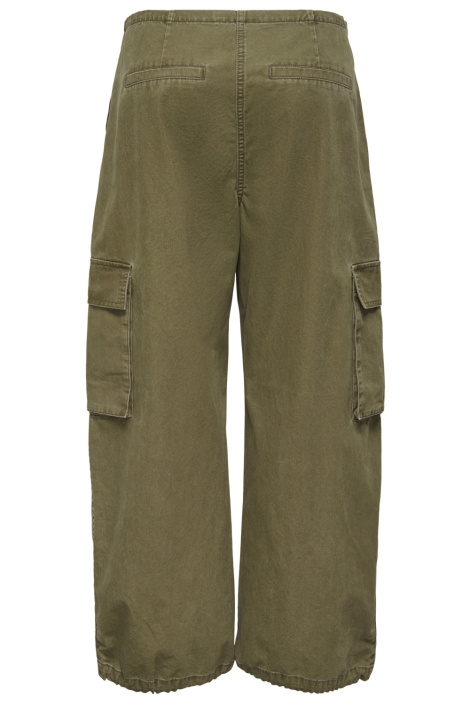 Only groene dames broek | Achteraanzicht