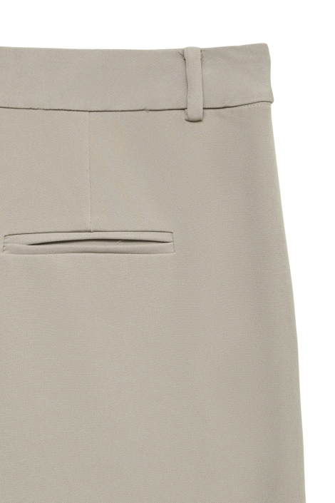 Vero Moda taupe dames broek | Close up