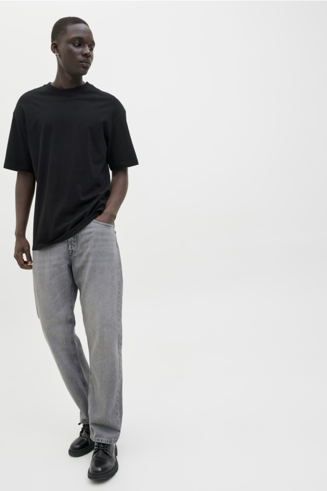 Jack & Jones grijze heren jeans | Model vooraanzicht