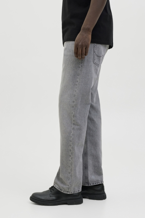 Jack & Jones grijze heren jeans | Model zijaanzicht