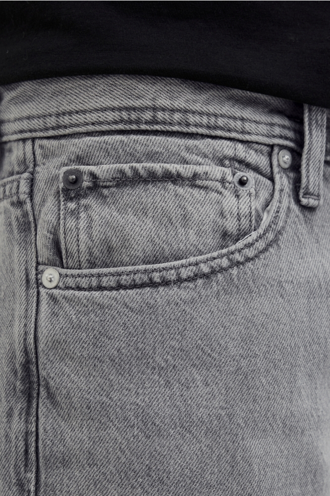 Jack & Jones grijze heren jeans | Close up
