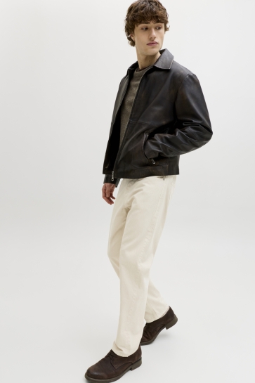Jack & Jones Jeans JJICHRIS JJORIGINAL SQ 813 SN 12289530 ECRU