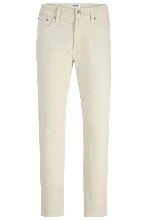 Jack & Jones ecru heren jeans | Vooraanzicht