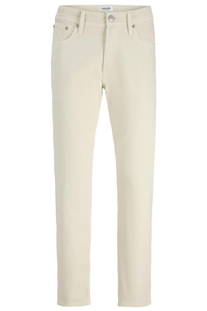 Jack & Jones ecru heren jeans | Vooraanzicht