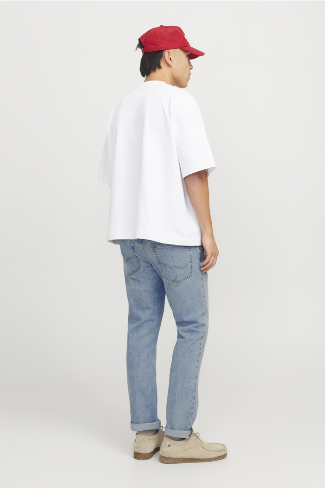 Jack & Jones blauwe heren jeans | Model achteraanzicht