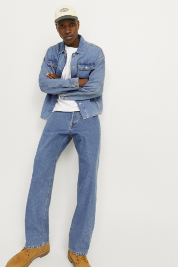 Jack & Jones Jeans JJIEDDIE JJBASIC SQ 735 NOOS 12252645 Blue Denim