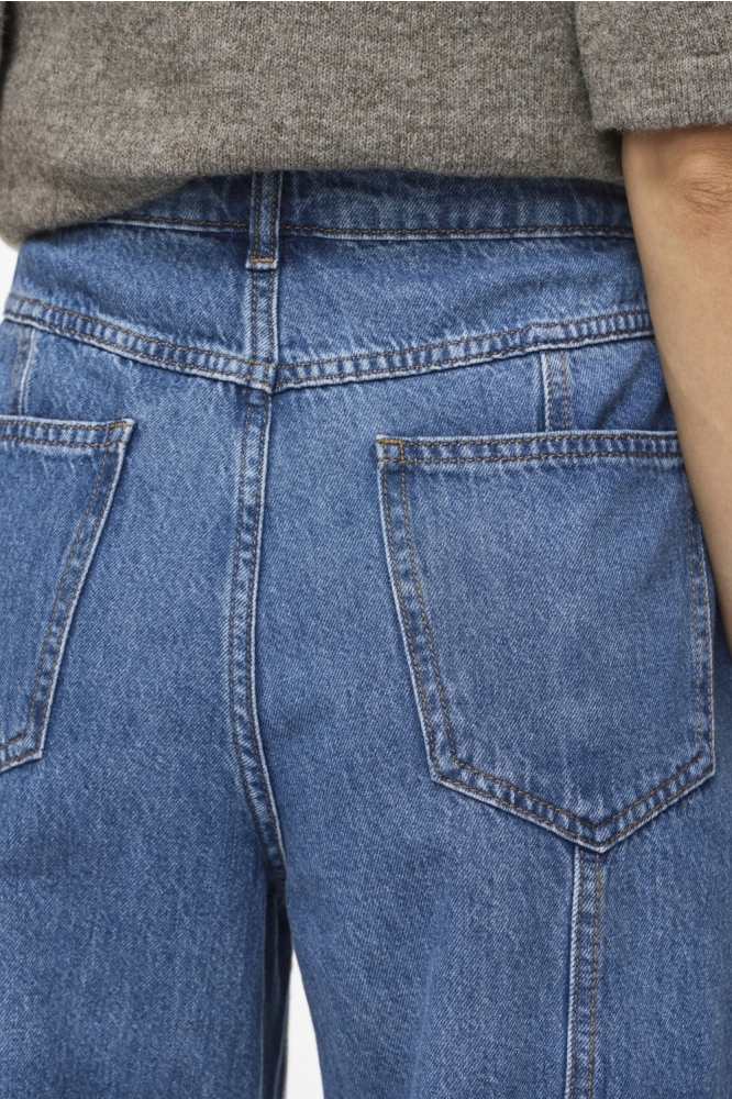 Vila blauwe dames jeans | Close up