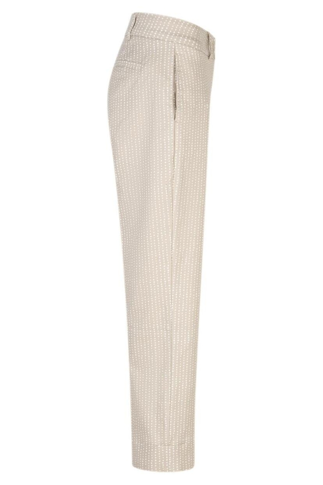 Red Button beige dames broek | Zijaanzicht