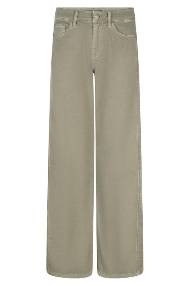 Red Button groene dames broek | Vooraanzicht
