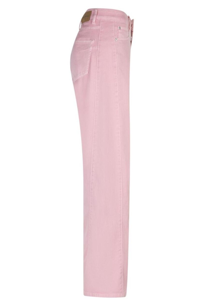 Red Button roze dames jeans | Zijaanzicht