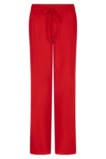 Red Button Broek CLAUDETTE PALAZZO SIDETAPE SRB4844 Red