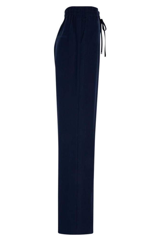 Red Button blauwe dames broek | Achteraanzicht