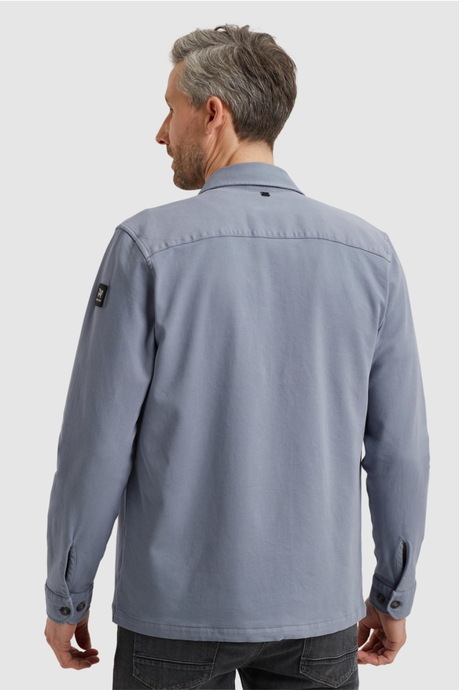 Vanguard blauwe heren overhemd | Model achteraanzicht