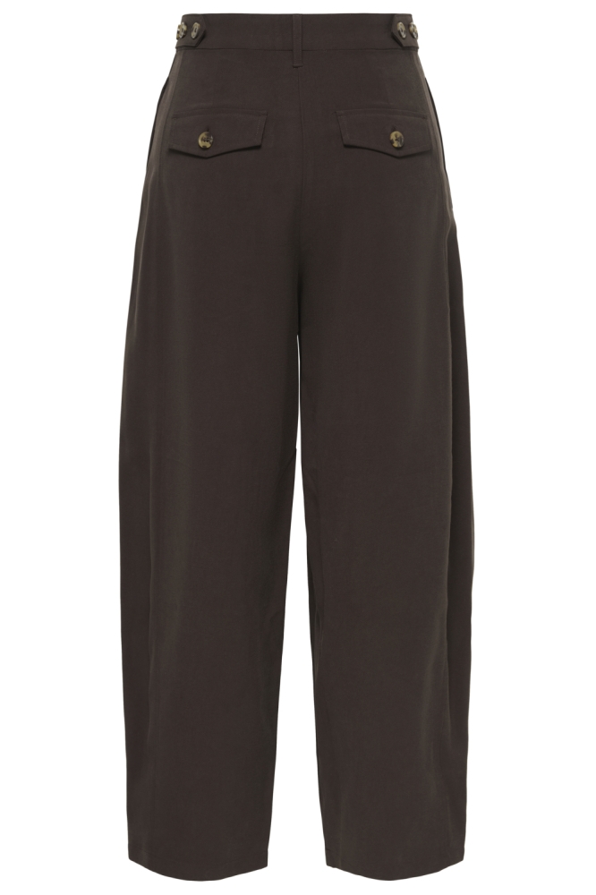 Jacqueline de Yong bordeaux dames broek | Achteraanzicht
