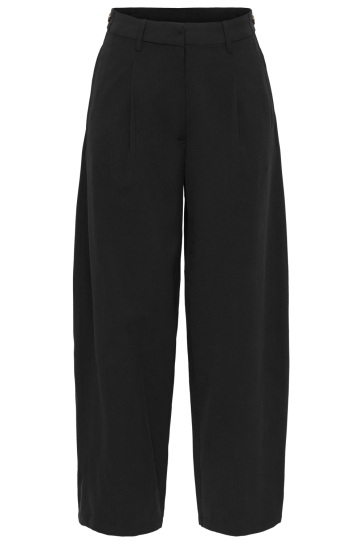 Jacqueline de Yong Broek JDYMILENA HW BARREL PANT WVN 15382740 Black