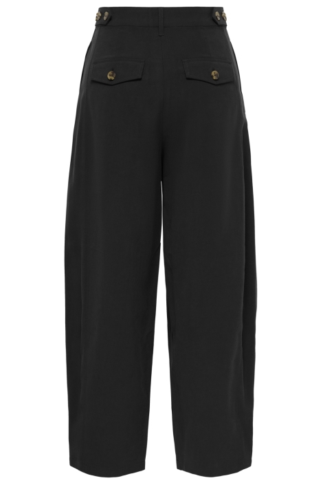 Jacqueline de Yong zwarte dames broek | Achteraanzicht