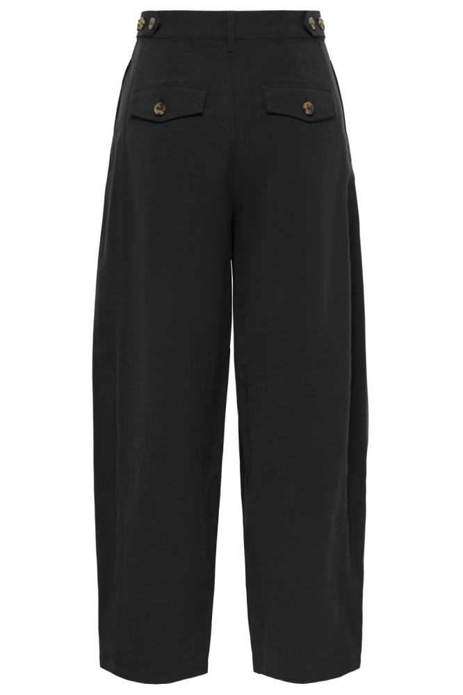 Jacqueline de Yong zwarte dames broek | Achteraanzicht