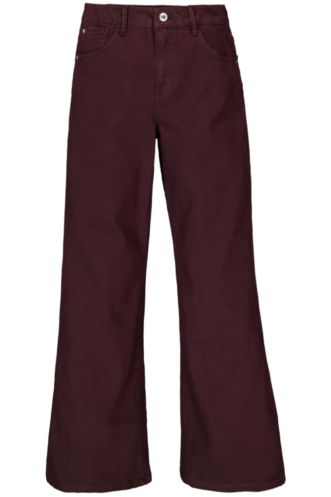 Garcia bruine dames jeans | Vooraanzicht