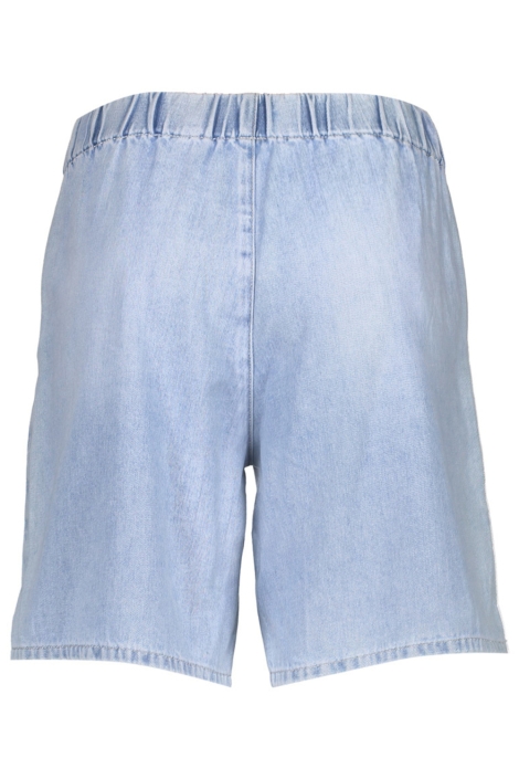 Geisha blauwe dames korte broek | Achteraanzicht