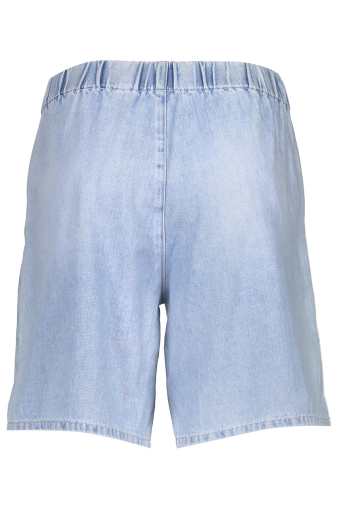 Geisha blauwe dames korte broek | Achteraanzicht