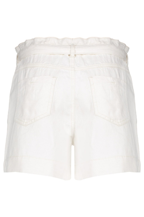 Geisha ecru dames korte broek | Achteraanzicht
