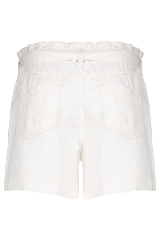 Geisha ecru dames korte broek | Achteraanzicht