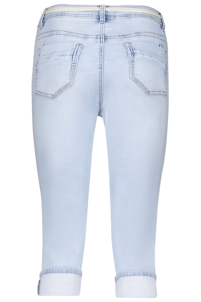 Geisha blauwe dames jeans | Achteraanzicht