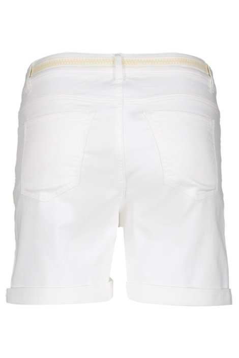 Geisha witte dames korte broek | Achteraanzicht