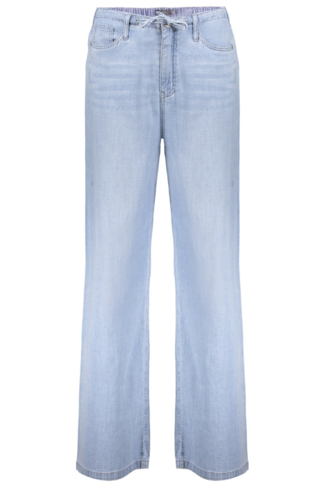 Geisha blauwe dames broek | Vooraanzicht