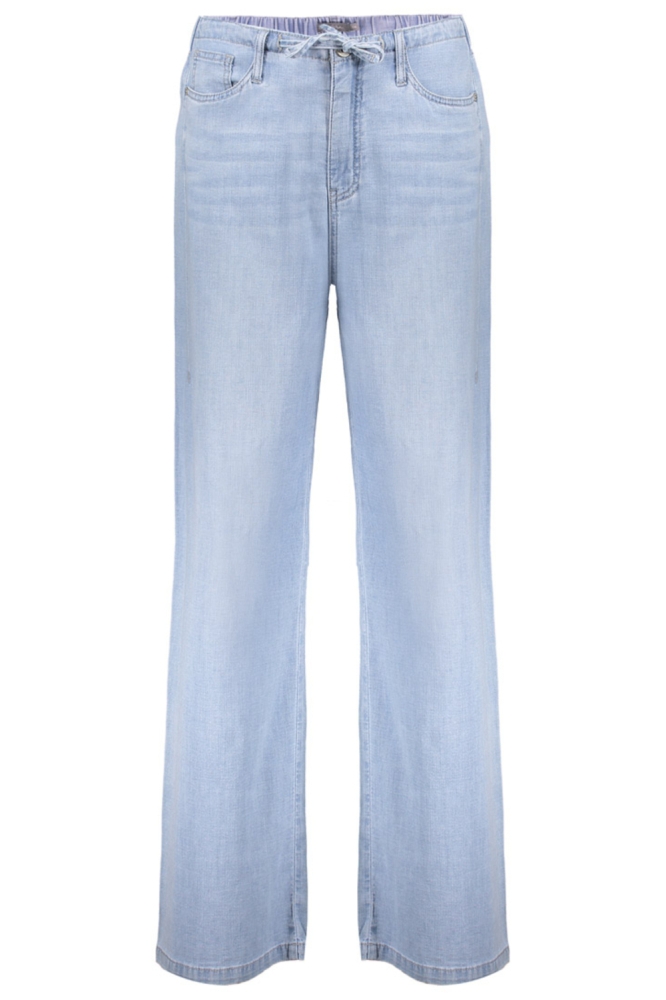 Geisha blauwe dames broek | Vooraanzicht
