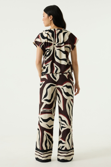 Garcia beige dames broek | Model