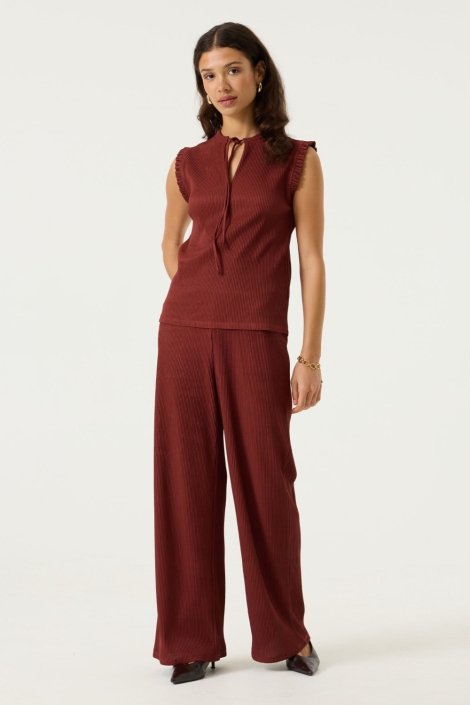 Garcia rode dames broek | Model
