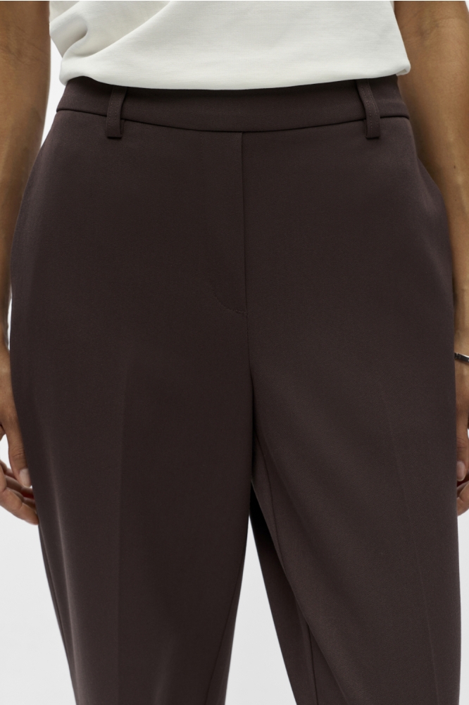 Object bruine dames broek | Close up