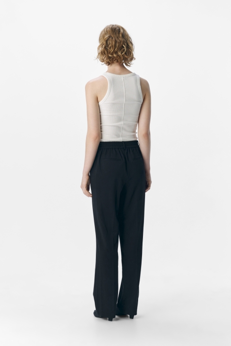 Object zwarte dames broek | Model