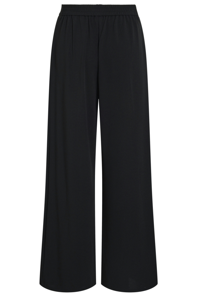 Vila zwarte dames broek | Achteraanzicht