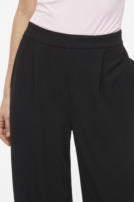Vila zwarte dames broek | Close up