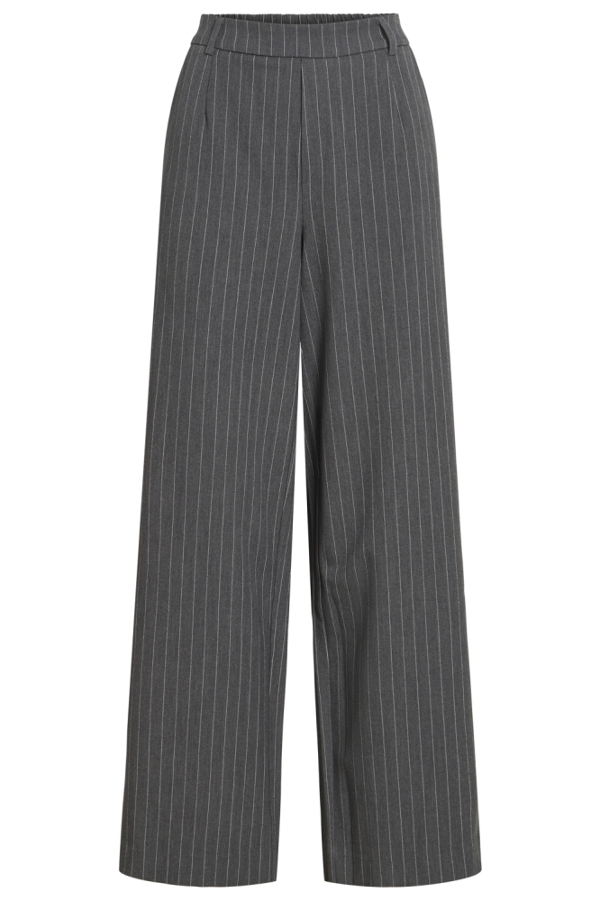 Vila grijze dames broek | Vooraanzicht