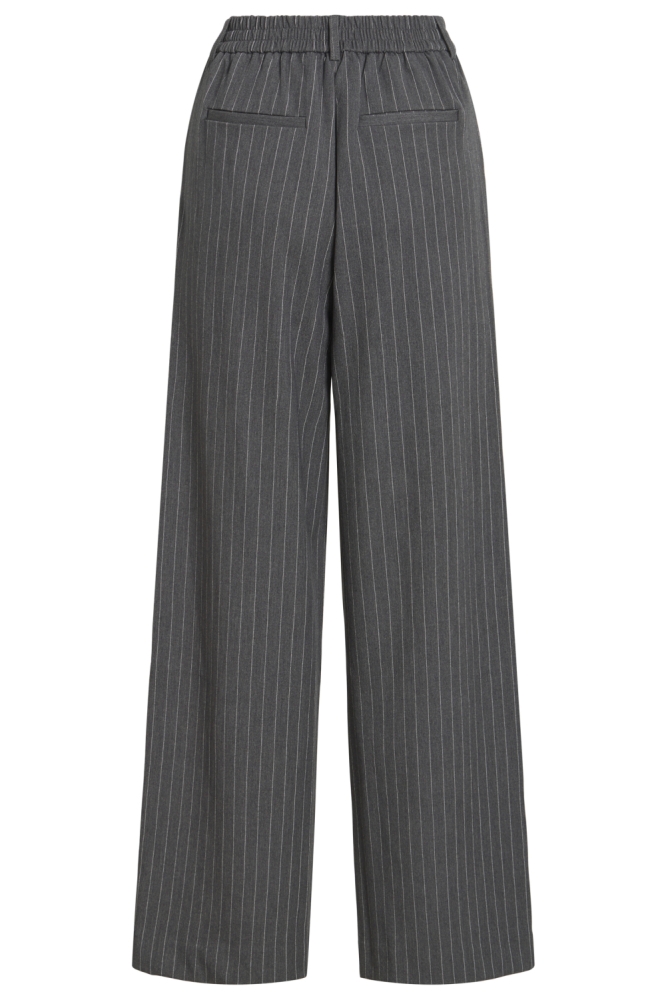 Vila grijze dames broek | Achteraanzicht