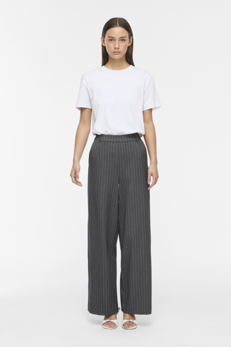 Vila grijze dames broek | Model