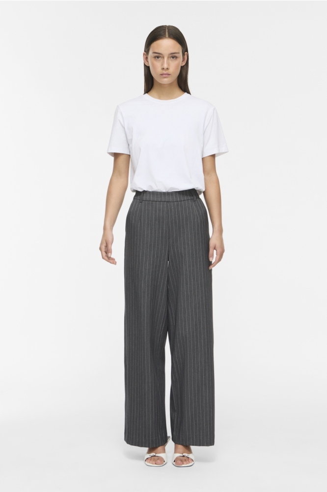 Vila grijze dames broek | Model