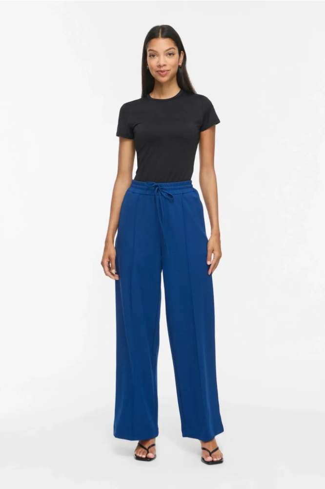 Vila blauwe dames broek | Model