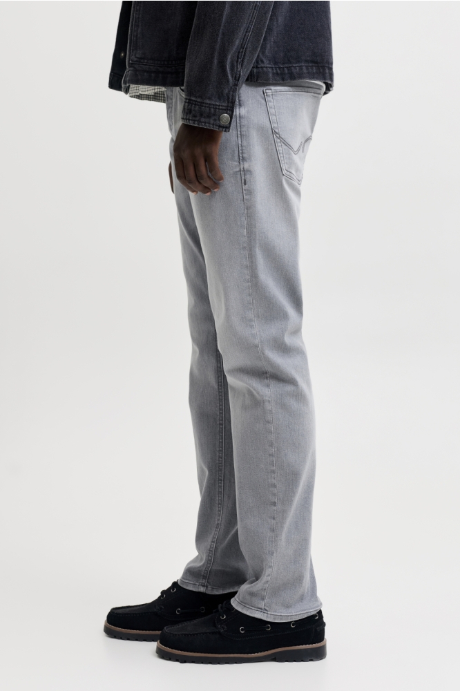 Jack & Jones grijze heren jeans | Model zijaanzicht