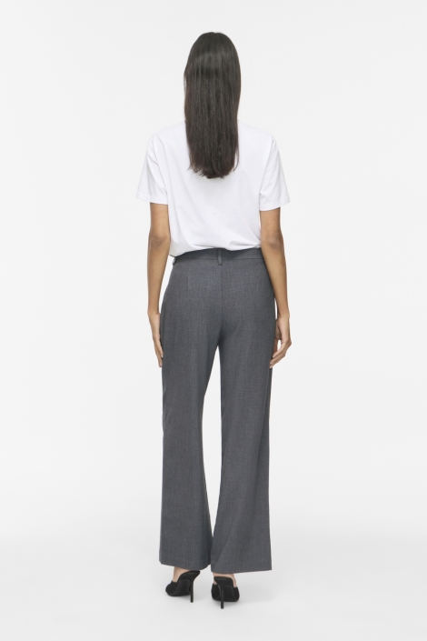 Vila grijze dames broek | Model