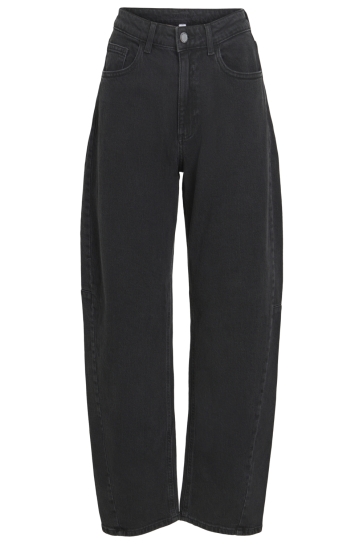 Vila Jeans VIBROOKE RW BARREL JEANS JAF - NOOS 14120300 Black Denim/Wash 501