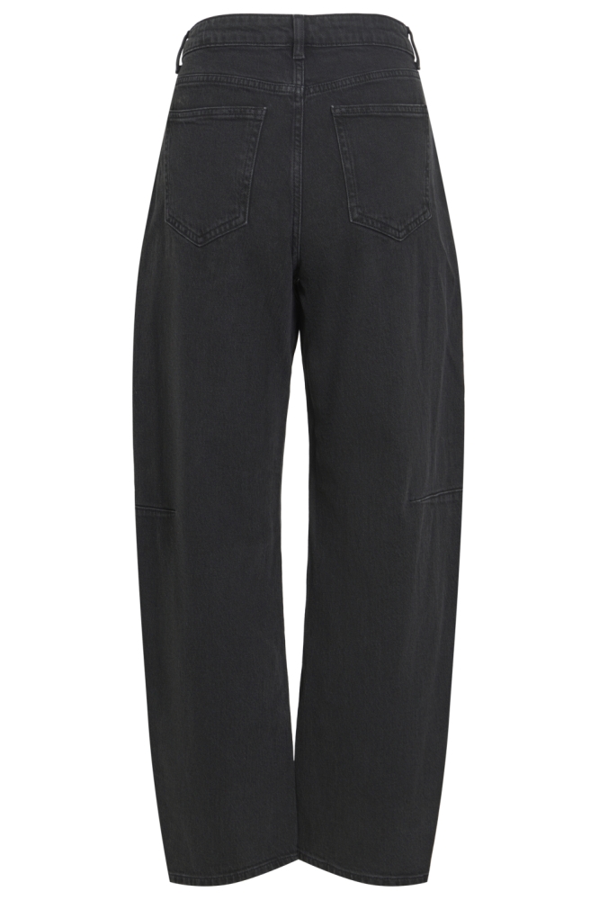 Vila zwarte dames jeans | Achteraanzicht