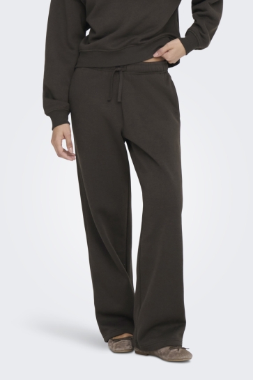 Only Broek ONLBEST STRAIGHT PANT SWT 15338734 Chocolate Torte