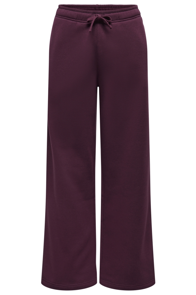 Only bordeaux dames broek | Vooraanzicht